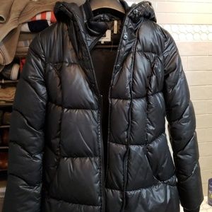 Black winter coat